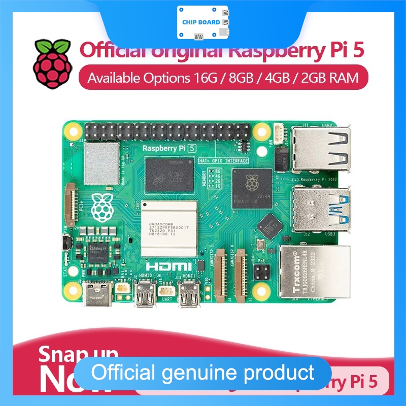 Ram Memory Module - Official Raspberry Pi 5 Single Board