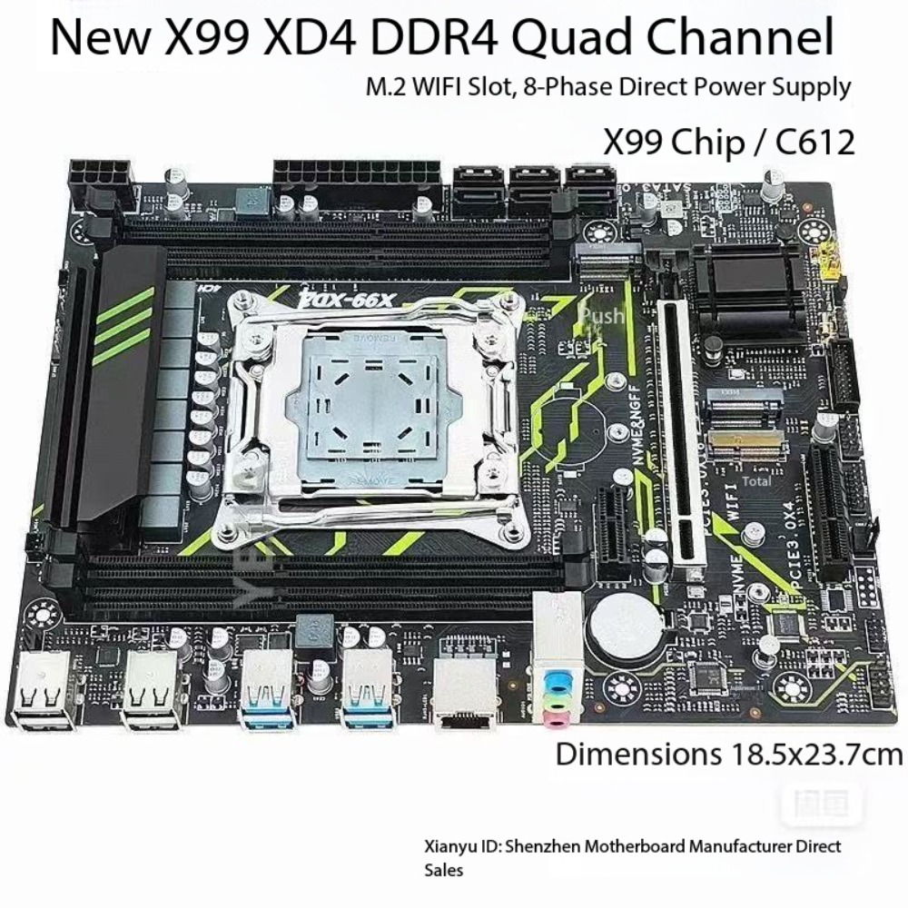 Ddr4 Ram - Brand-new Angxun X99 XD4 motherboard, DDR4,
