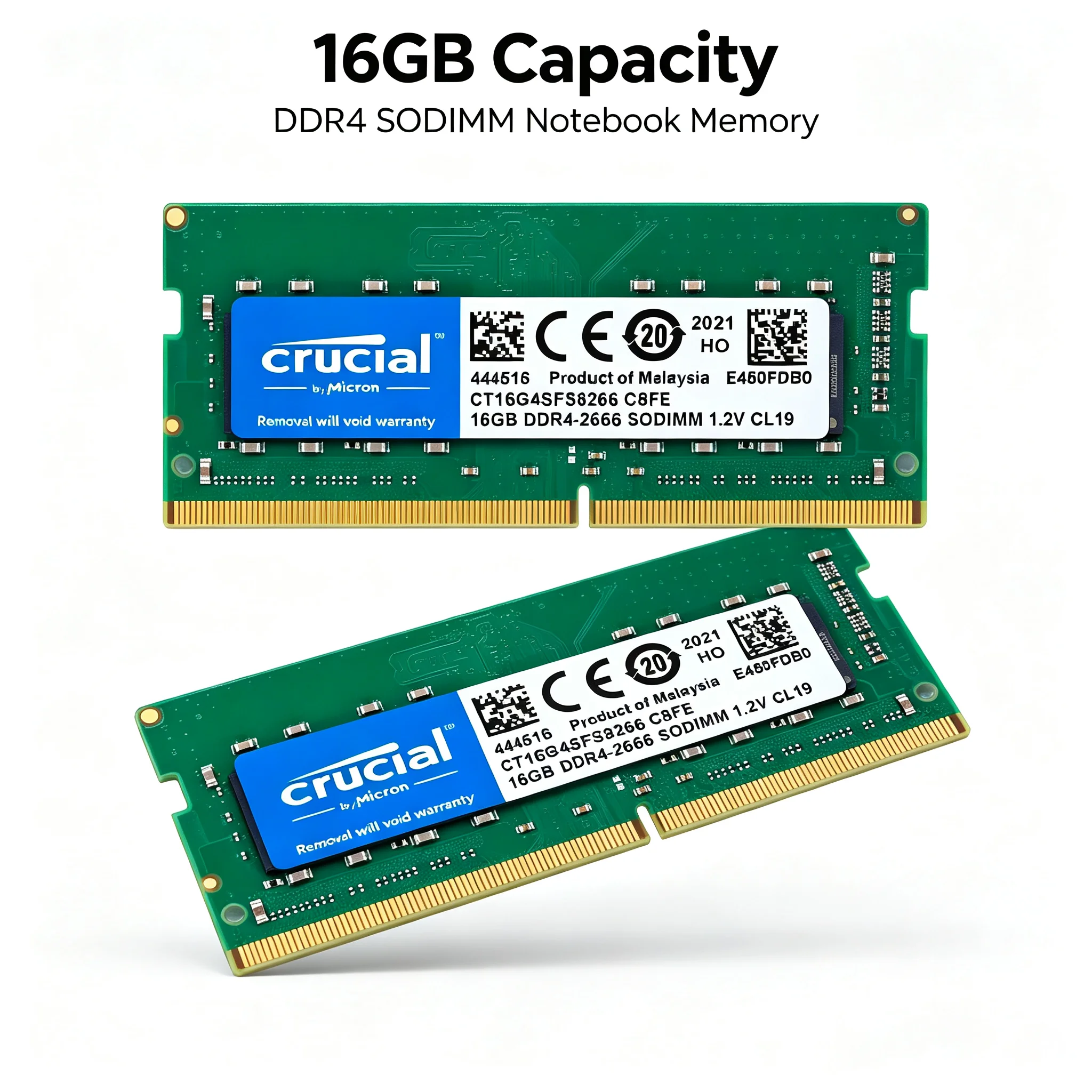 Crucial  1PCS/2PCS DDR4 Laptop - Sodimm Ddr4 recension och pris